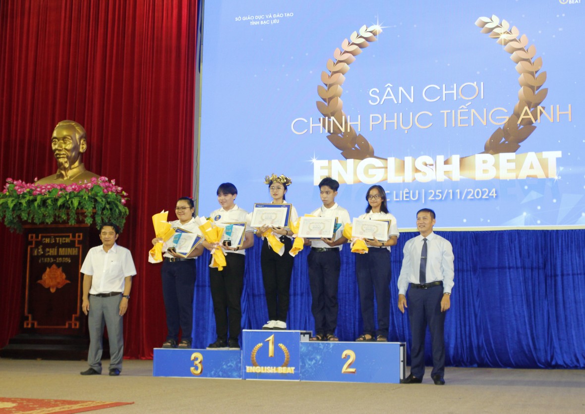 Học sinh Bạc Liêu sôi nổi “Chinh phục tiếng Anh - English Beat”