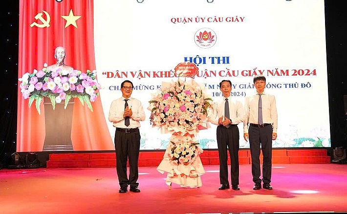 Quận Cầu Giấy đạt nhiều kết quả nổi bật trong phong trào thi đua “Dân vận khéo”