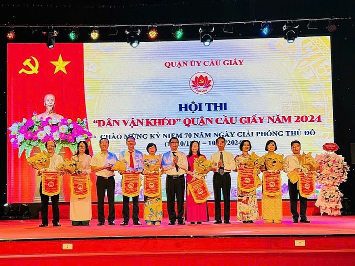 Quận Cầu Giấy đạt nhiều kết quả nổi bật trong phong trào thi đua “Dân vận khéo”