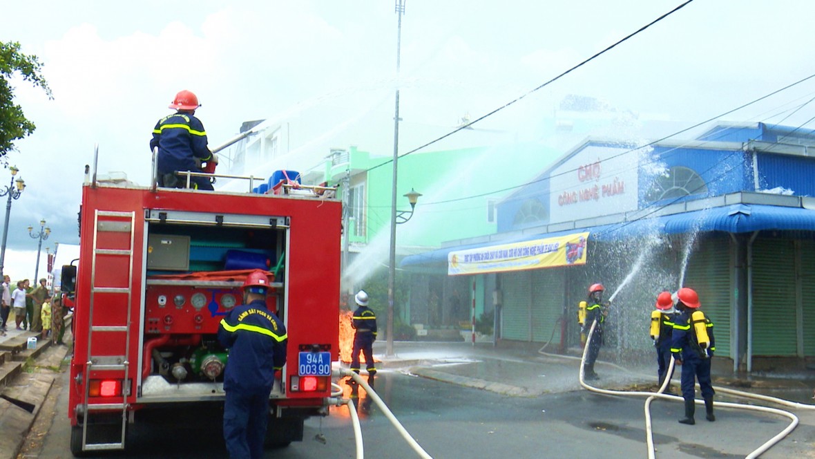 Bạc Liêu: Xây dựng và phát huy hiệu quả nhiều mô hình phòng cháy, chữa cháy