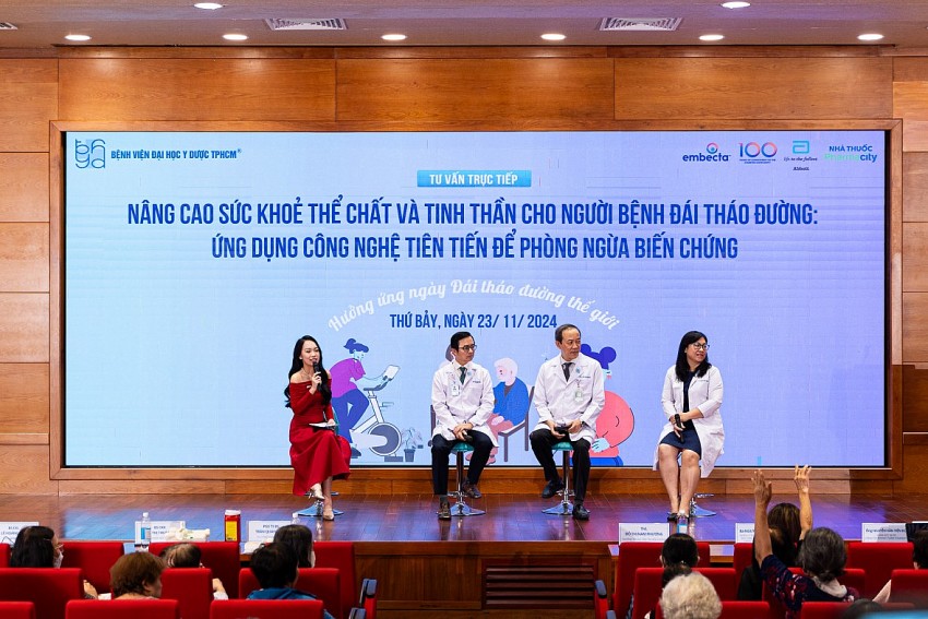 Pharmacity phối hợp cùng Bệnh viện Đại học y Dược tổ chức tư vấn sức khỏe cho người bệnh đái tháo đường