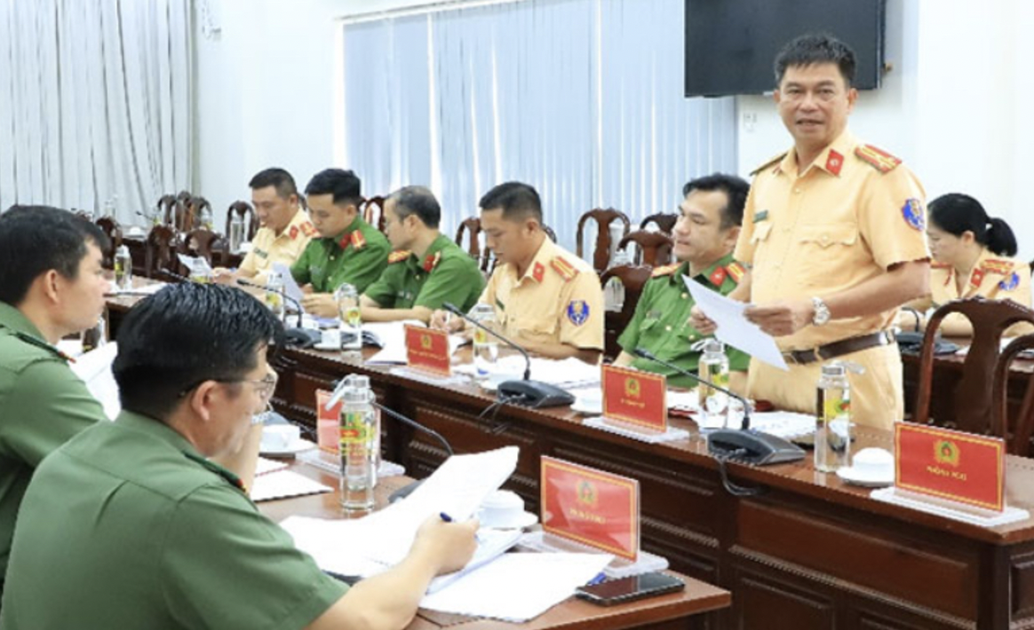 Vĩnh Cửu - Đồng Nai: Công an họp rút kinh nghiệm vụ tai nạn khiến hai thanh niên tử vong trên đường Cộ - Cây Xoài