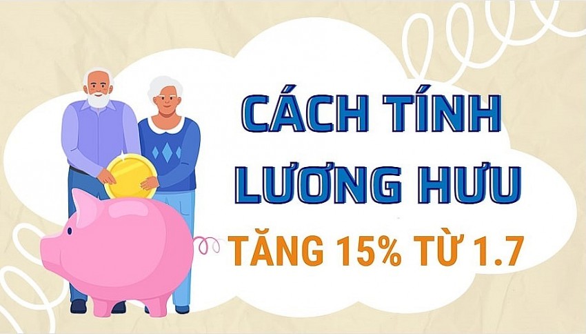 Cách tính lương hưu theo Luật BHXH từ năm 2025.