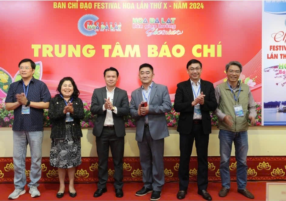 Đưa Trung tâm báo chí Festival Hoa Đà Lạt vào hoạt động