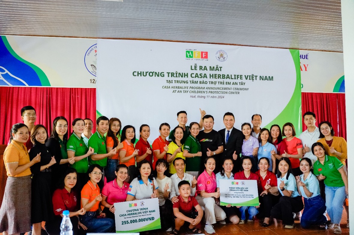 Herbalife Việt Nam thành lập Trung tâm Casa Herbalife thứ 15 nhân dịp kỷ niệm 15 năm hoạt động tại thị trường Việt Nam