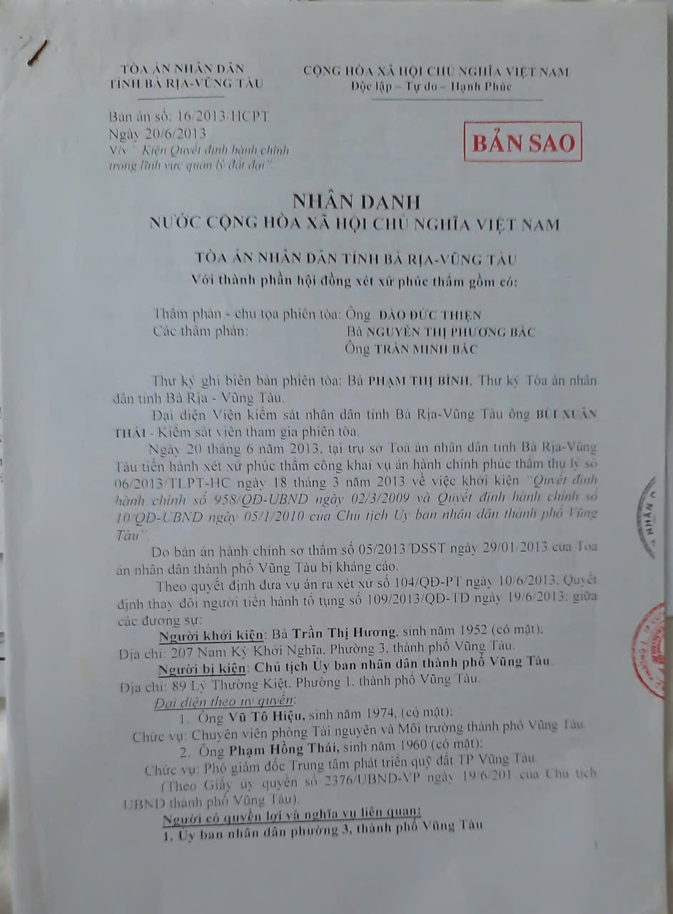 Hệ lụy đằng sau bản án hành chính, quyết định hành chính- (Kỳ 1): Án có hiệu lực nhưng người có thẩm quyền không thi hành!