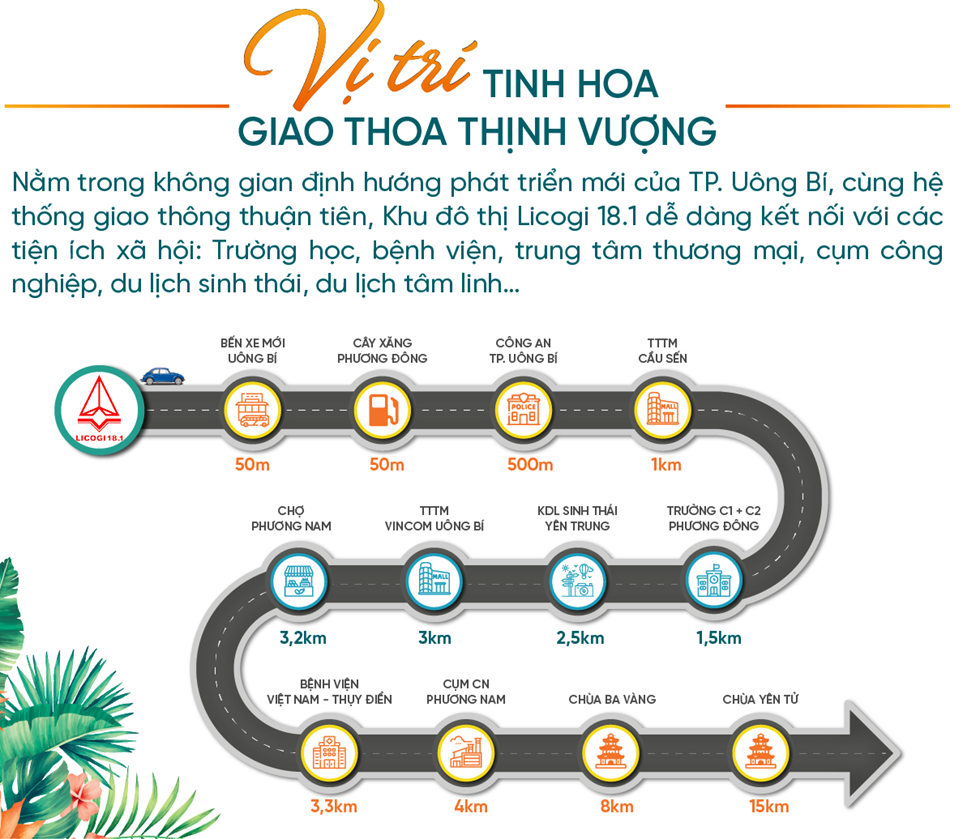 Tiện ích ngoại khu đa dạng.