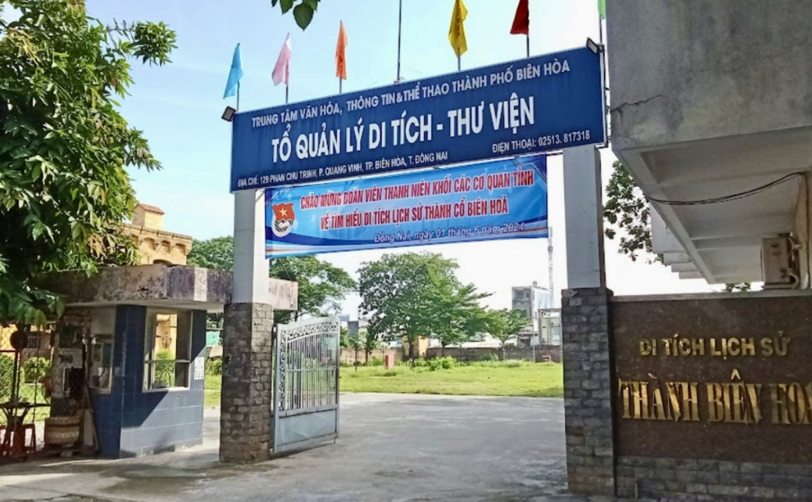 Xây quảng trường, công viên, bãi xe kết hợp di tích Thành cổ Biên Hòa