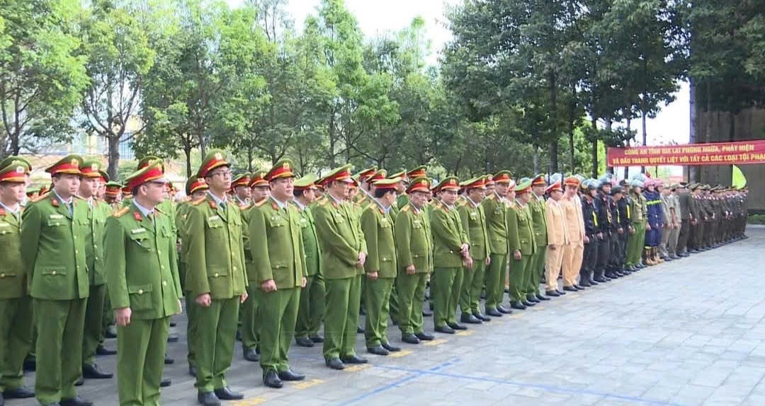 Gia Lai: Ra quân cao điểm tấn công, trấn áp tội phạm, đảm bảo an ninh trật tự Tết Nguyên đán