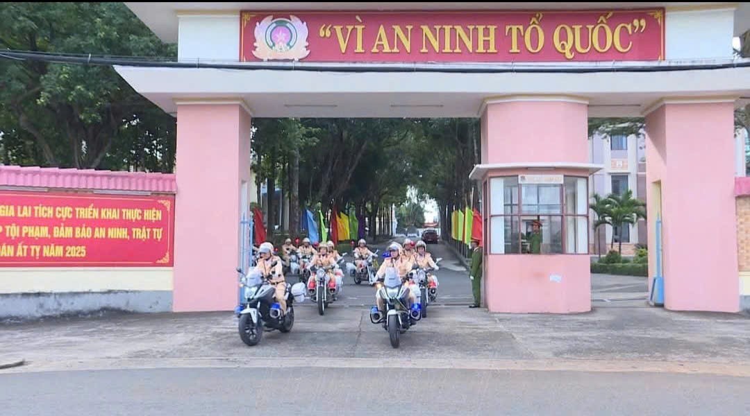 Gia Lai: Ra quân cao điểm tấn công, trấn áp tội phạm, đảm bảo an ninh trật tự Tết Nguyên đán