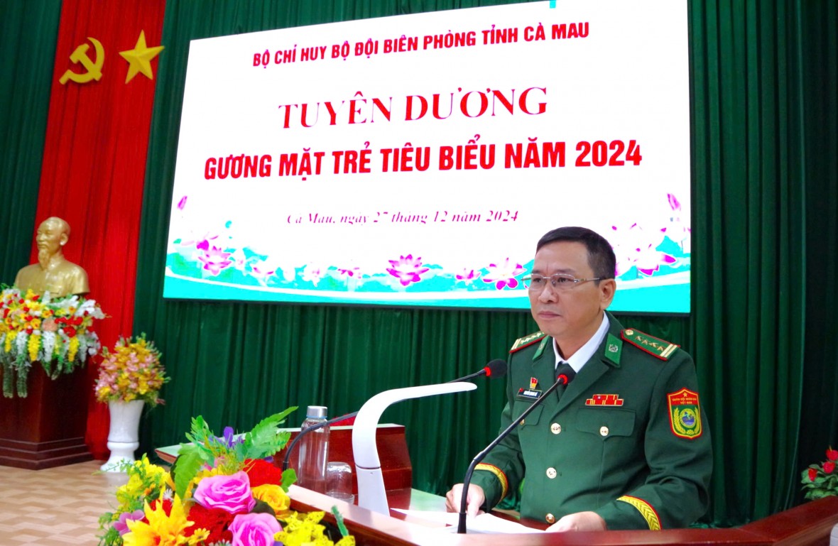 BĐBP Cà Mau Tuyên dương 10 gương mặt trẻ tiêu biểu