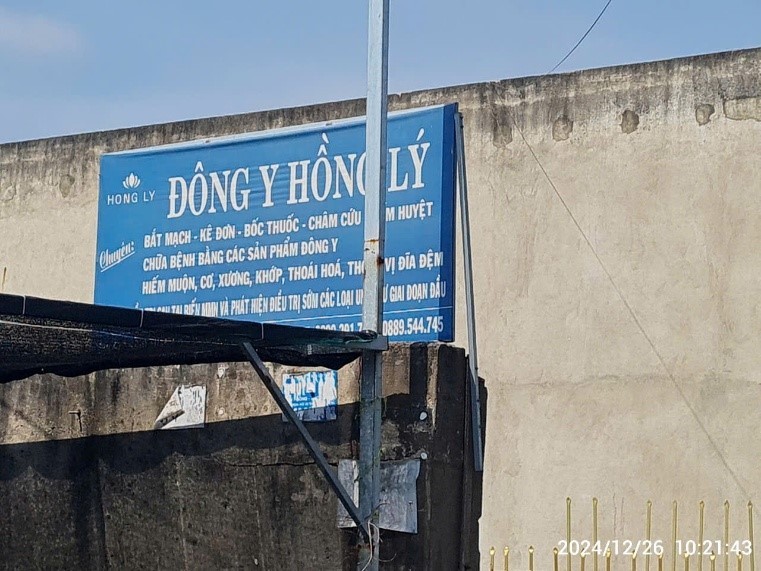 TP HCM: Cơ sở đông y hoạt động trái phép, có dấu hiệu thách thức cơ quan chức năng