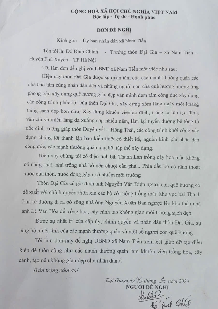 Phú Xuyên (Hà Nội): Người dân hiến đất và tự xây dựng làm khu vui chơi nhưng xã phản đối?