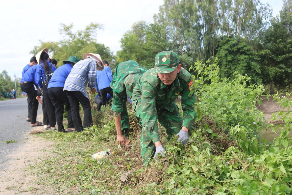 An Giang: Ra quân Chương trình “Xuân biên phòng ấm lòng dân bản” tại TP Châu Đốc