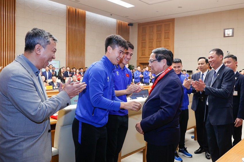 Thủ tướng chúc mừng đội tuyển Việt Nam vô địch AFF Cup 2024