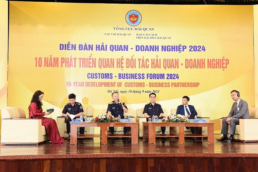 Nhiều vấn đề đã được thảo luận tại Diễn đàn Hải quan - Doanh nghiệp năm 2024.