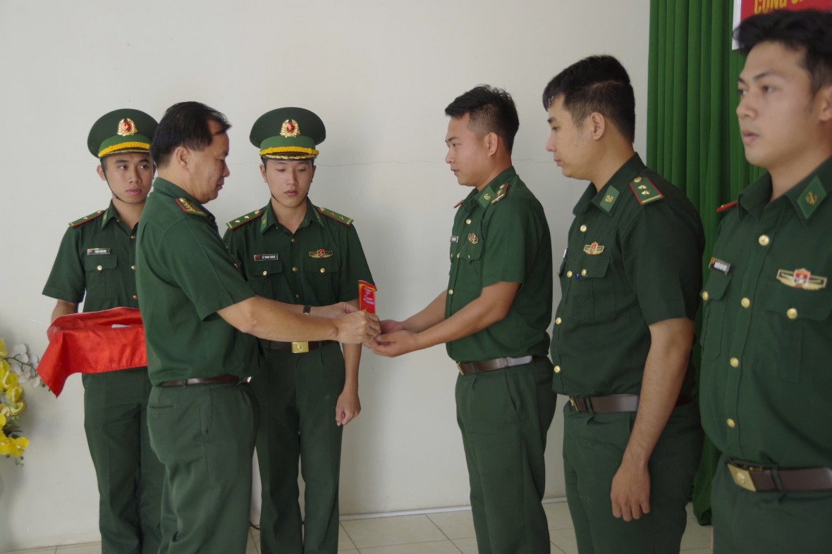 Bế giảng lớp bồi dưỡng 4 kỹ năng tiếng Khmer căn bản cho cán bộ, chiến sĩ BĐBP An Giang