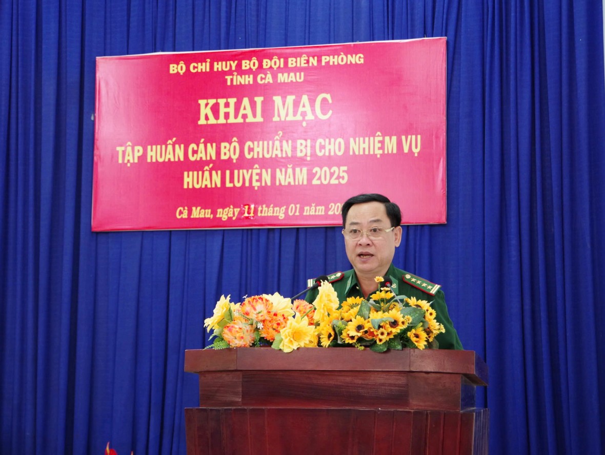 Nâng cao kiến thức cho đội ngũ cán bộ Bộ đội Biên phòng Cà Mau