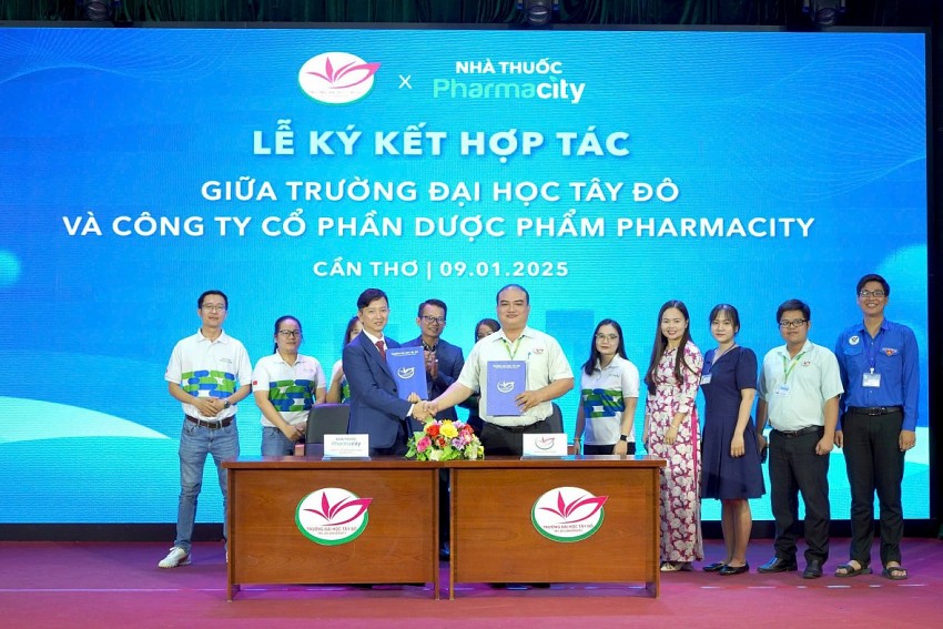 CTCP Dược phẩm Pharmacity và Đại học Tây Đô ký kết Biên bản Ghi nhớ Hợp tác.