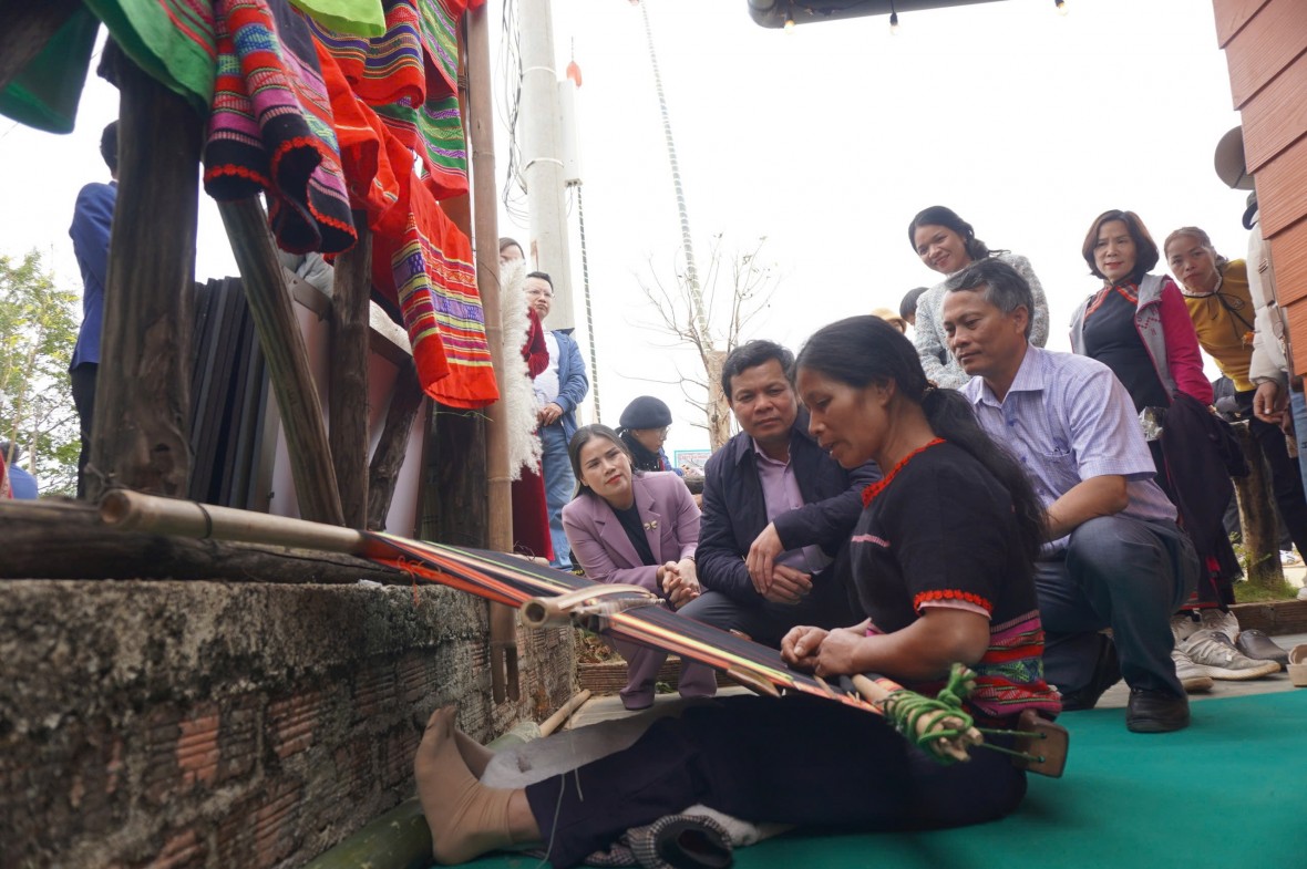 Xuân mới ở Làng du lịch cộng đồng Tu Thó