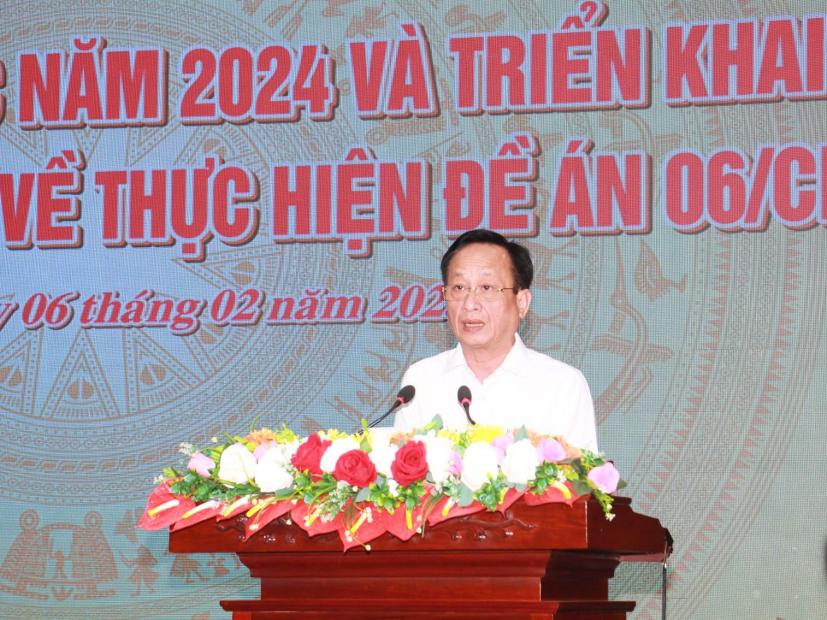 Bạc Liêu triển khai nhiệm vụ năm 2025 về thực hiện Đề án 06/CP Bạc Liêu triển khai nhiệm vụ năm 2025 về thực hiện Đề án 06/CP