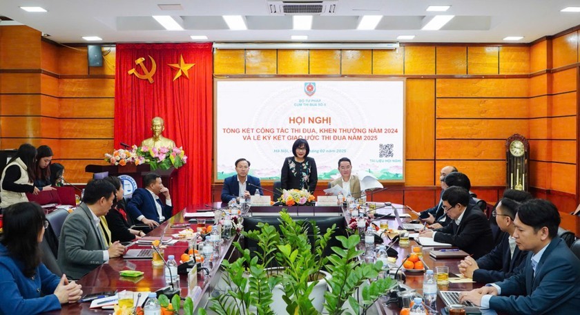 Cụm Thi đua số II: Phát động và triển khai thực chất, hiệu quả phong trào thi đua Bộ, ngành Tư pháp