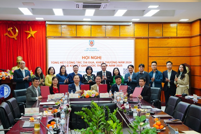 Cụm Thi đua số II: Phát động và triển khai thực chất, hiệu quả phong trào thi đua Bộ, ngành Tư pháp