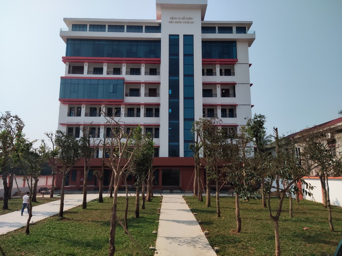 Trụ sở Công ty Cổ phần Cấp nước Nghệ An.