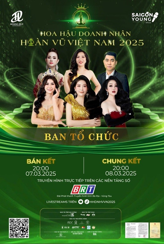 BTC cùng cuộc thi Hoa hậu Doanh nhân Hoàn vũ Việt Nam 2025