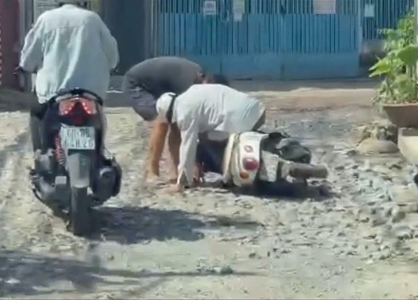 Người dân Đồng Nai bất an khi lưu thông trên tuyến đường Lê Ngô Cát