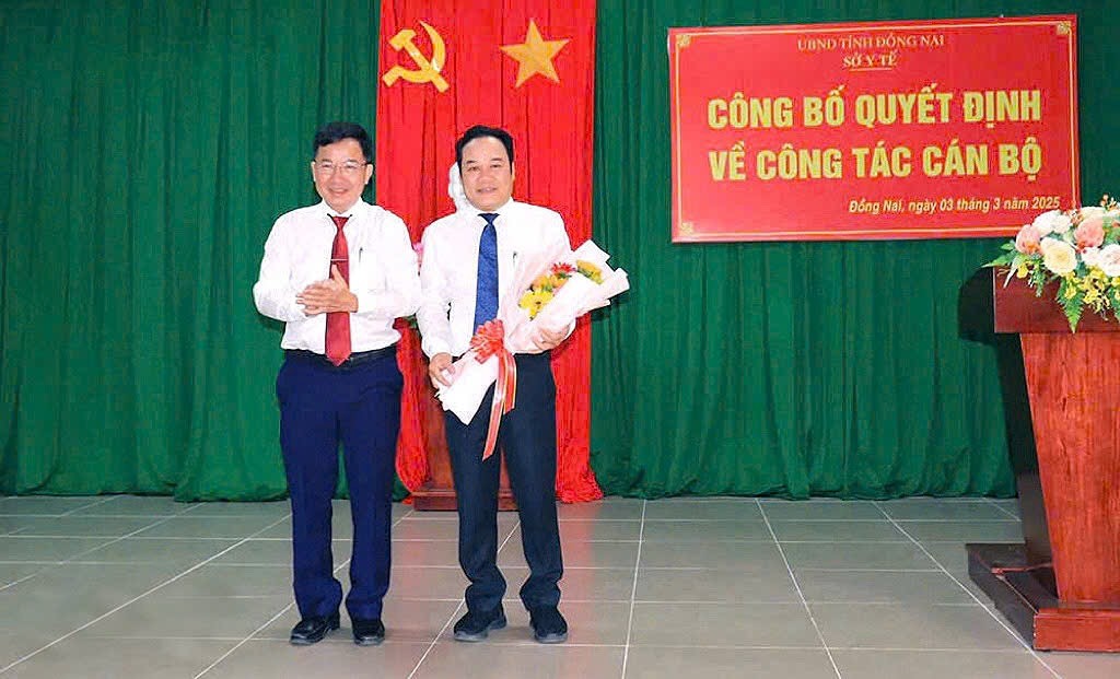 Ông Huỳnh Nam Thắng làm Phó Giám đốc Sở Y tế Tỉnh Đồng Nai Ông Huỳnh Nam Thắng làm Phó Giám đốc Sở Y tế Tỉnh Đồng Nai