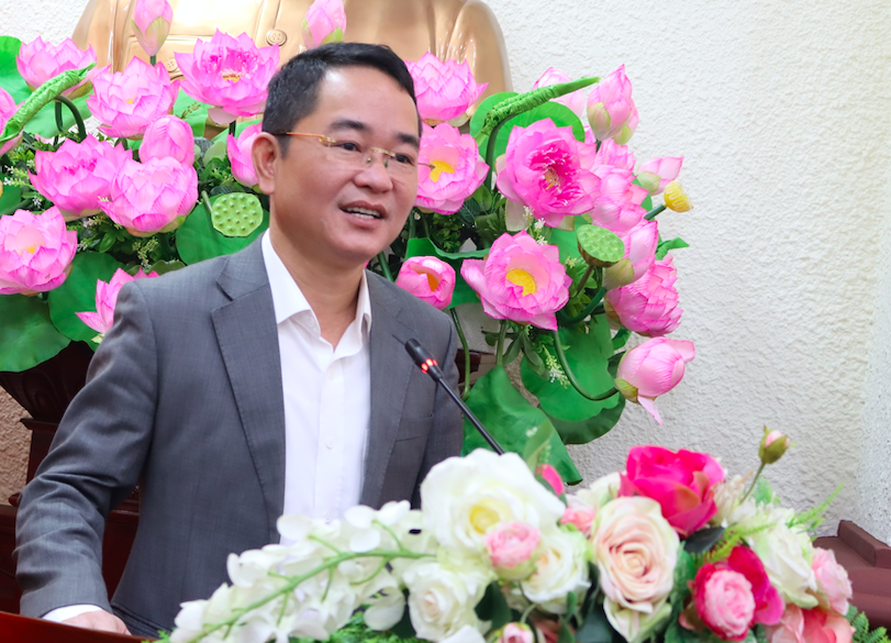 Thứ trưởng Đặng Hoàng Oanh nói chuyện chuyên đề 