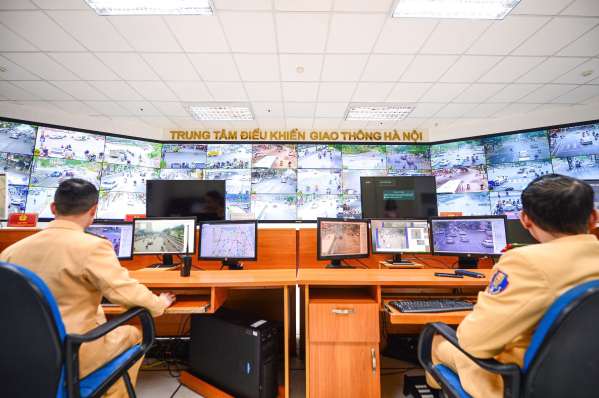 Trung tâm điều khiển giao thông Hà Nội.