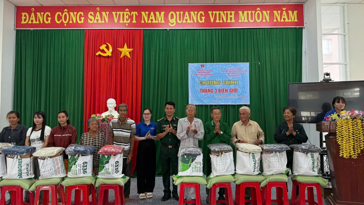 Tuổi trẻ BĐBP An Giang sôi nổi với “Tháng Thanh niên”, “Tháng Ba biên giới”