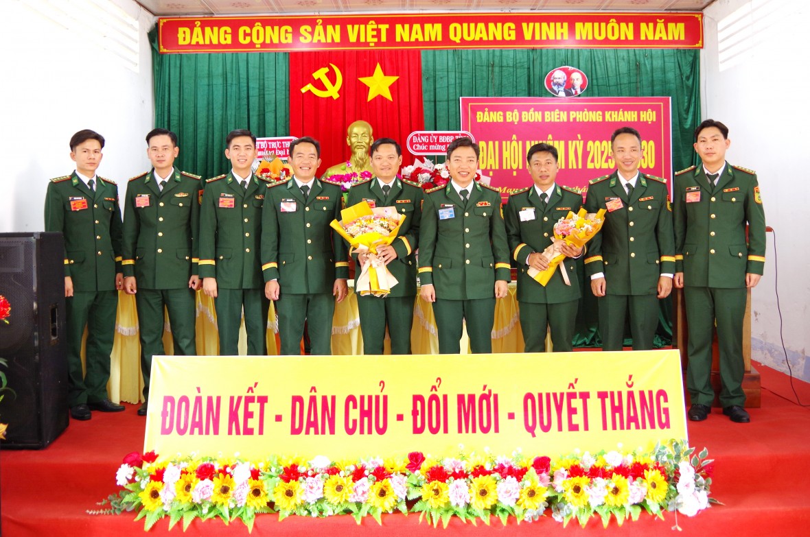 Đảng bộ Đồn Biên phòng Khánh Hội đạt nhiều kết quả trong nhiệm kỳ