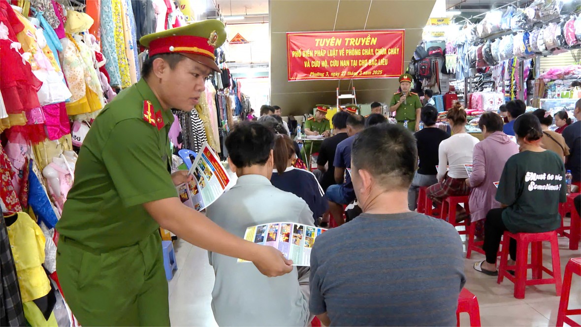 Nâng cao ý thức, trách nhiệm trong công tác phòng cháy, chữa cháy ở Bạc Liêu