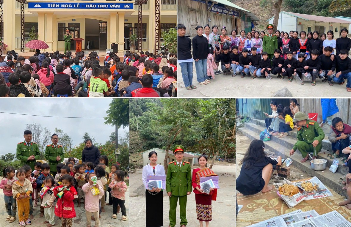 Chuyện thầy giáo Công an “cõng” tiếng Anh lên biên giới