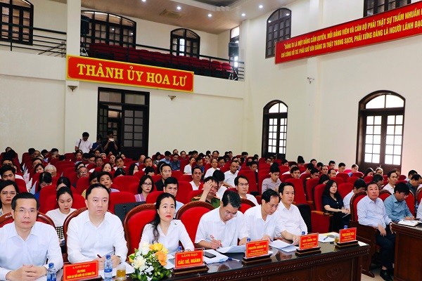 Cử tri Ninh Bình kiến nghị nhiều nội dung quan trọng