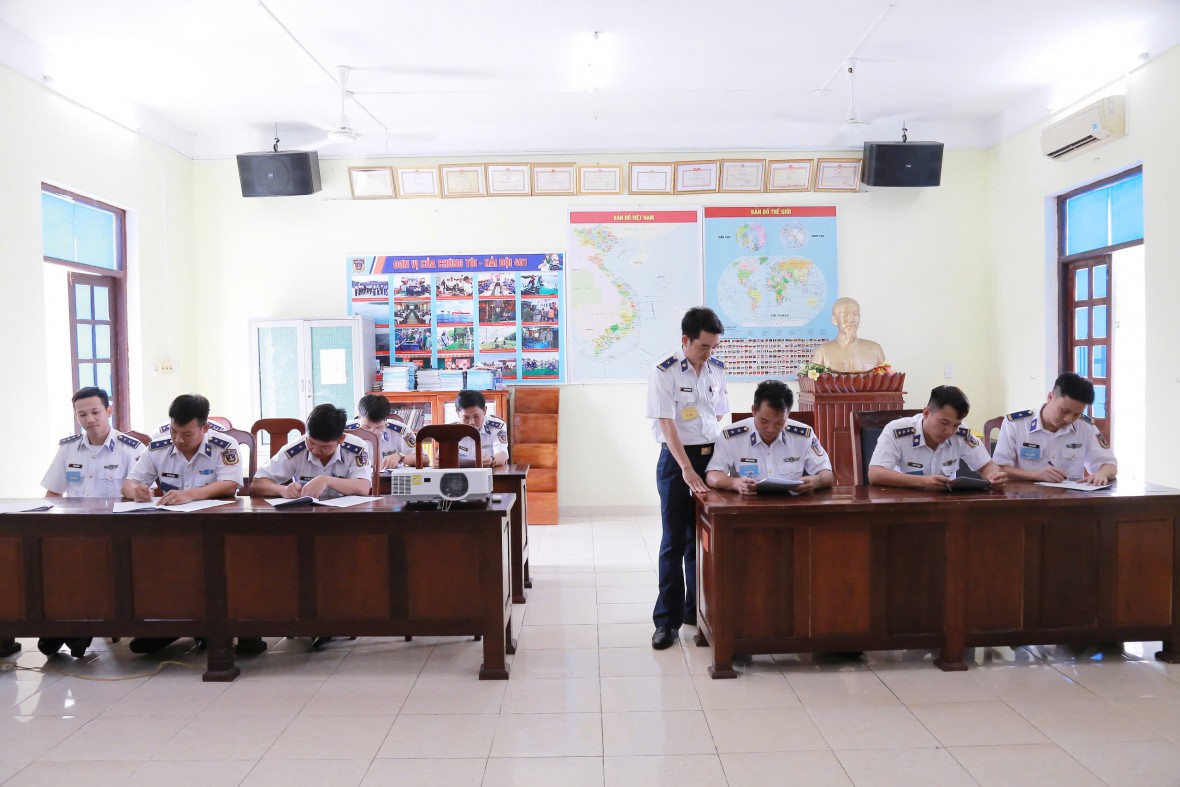 Bộ Tư lệnh Vùng Cảnh sát biển 4 tổ chức Hội thi huấn luyện chuyên ngành tàu