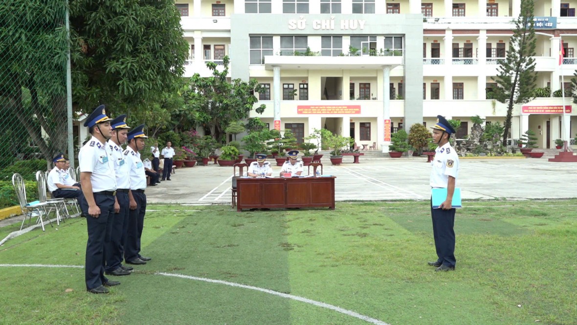 Bộ Tư lệnh Vùng Cảnh sát biển 4 tổ chức Hội thi huấn luyện chuyên ngành tàu