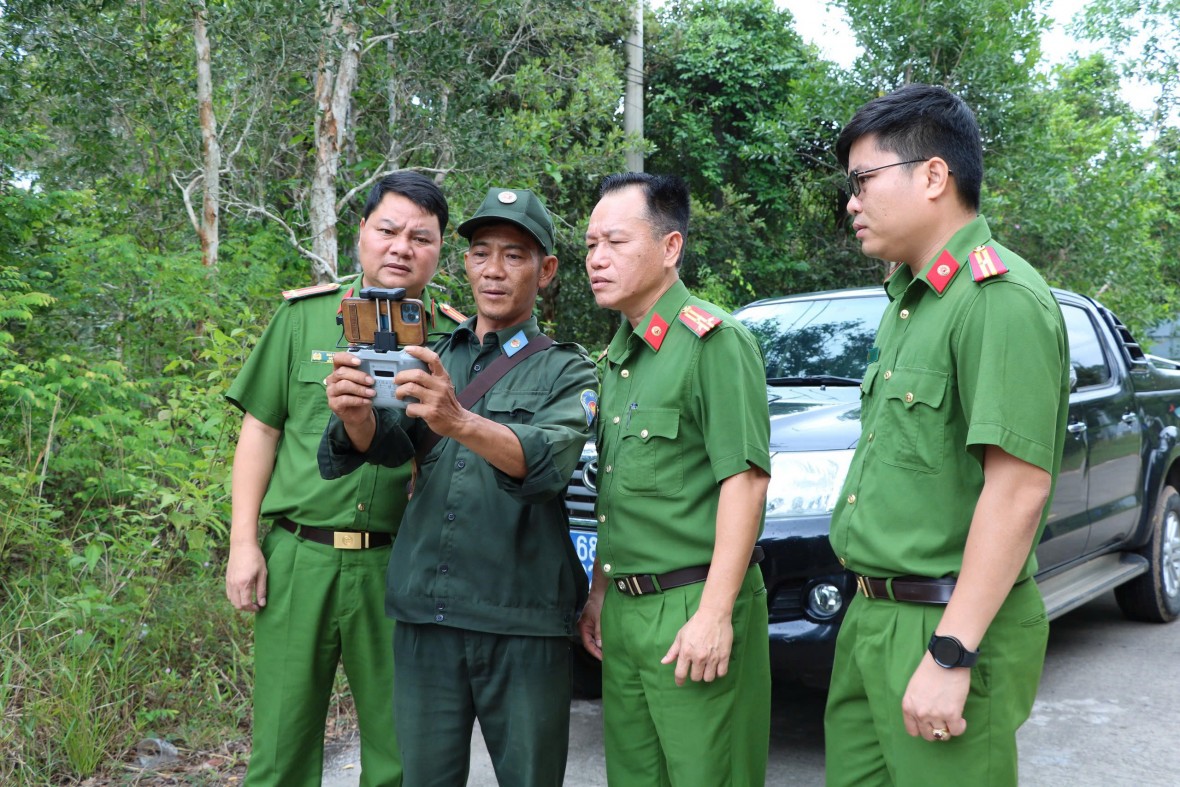 Công an tỉnh Kiên Giang kiểm tra toàn diện công tác phòng cháy, chữa cháy rừng tại Phú Quốc