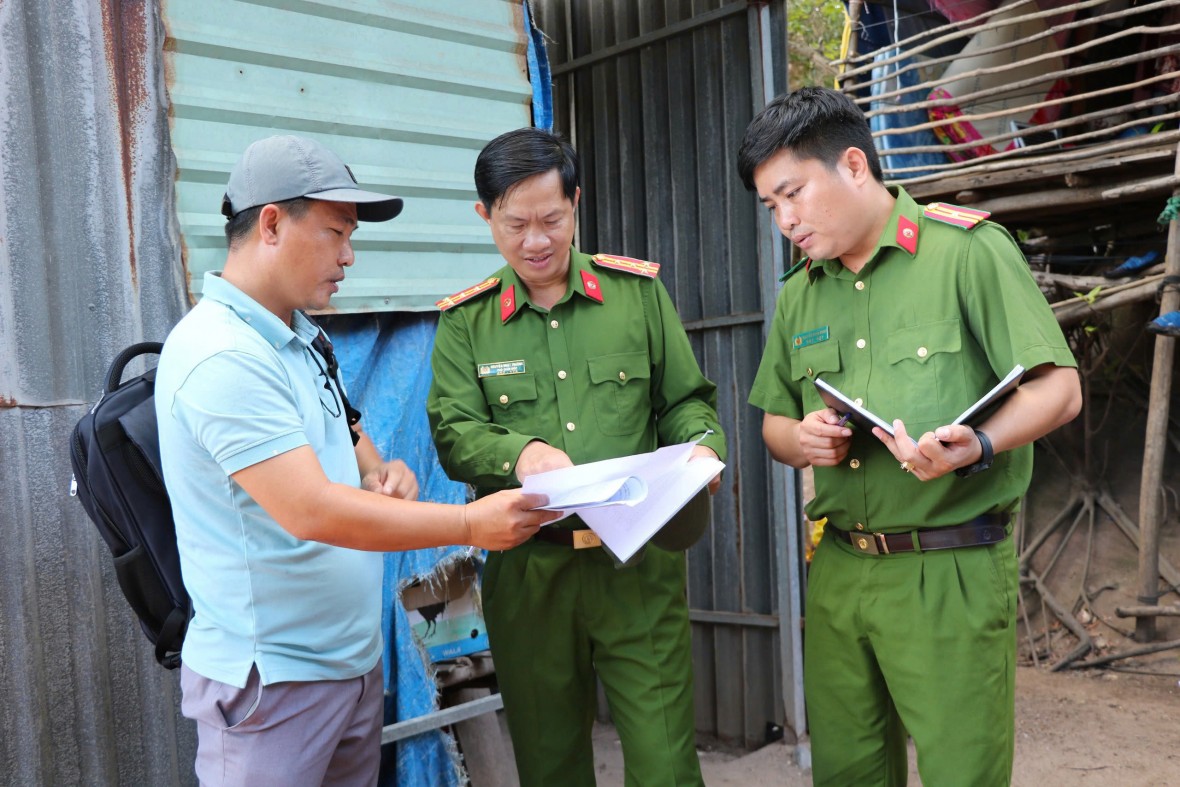 Công an tỉnh Kiên Giang kiểm tra toàn diện công tác phòng cháy, chữa cháy rừng tại Phú Quốc