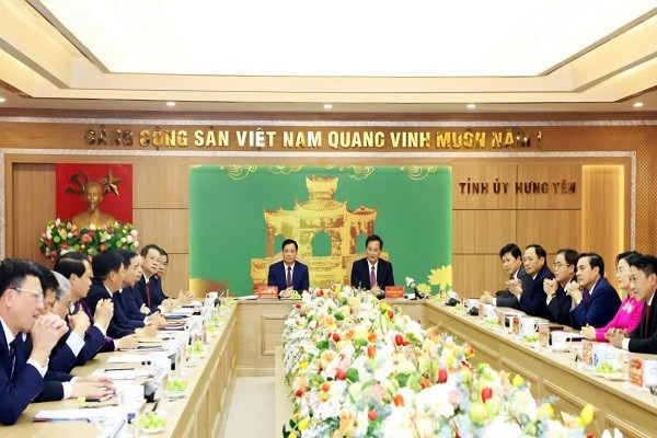 Hưng Yên và Thái Bình họp bàn về đề án hợp nhất hai tỉnh Hưng Yên và Thái Bình họp bàn về đề án hợp nhất hai tỉnh