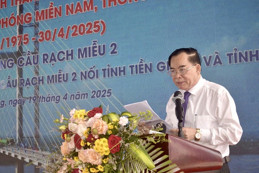 Hợp long cầu Rạch Miễu 2 trước 4 tháng so với chỉ đạo của Thủ tướng Chính phủ