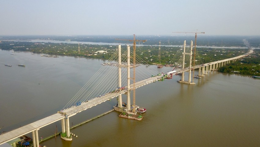 Hợp long cầu Rạch Miễu 2 trước 4 tháng so với chỉ đạo của Thủ tướng Chính phủ