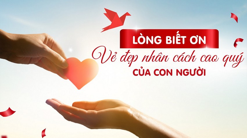 Sống biết ơn - nét đẹp cần có trong cuộc đời. (Ảnh minh hoạ)