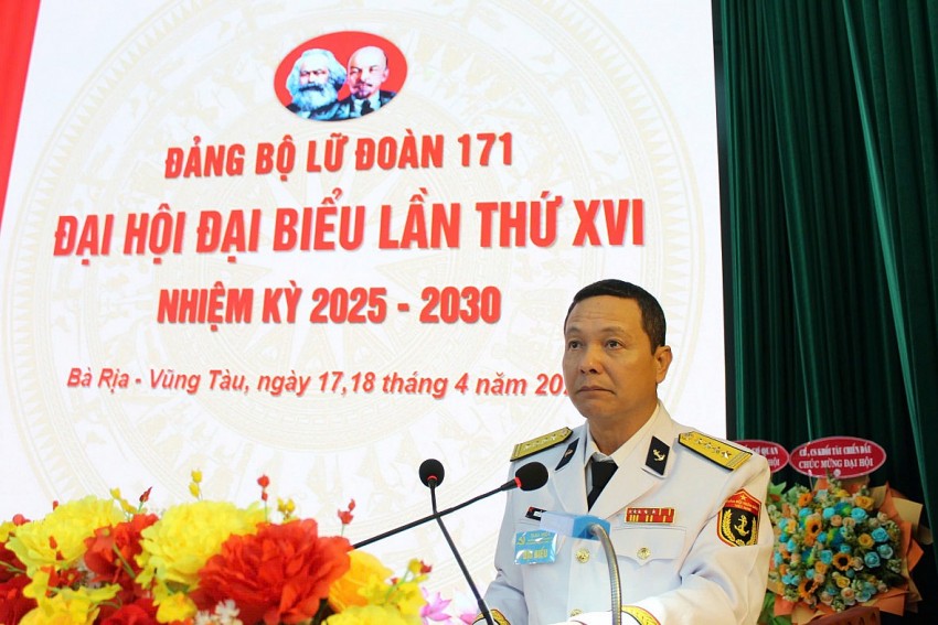 Lữ đoàn 171 tổ chức Đại hội nhiệm kỳ 2025 – 2030 Lữ đoàn 171 tổ chức Đại hội nhiệm kỳ 2025 – 2030