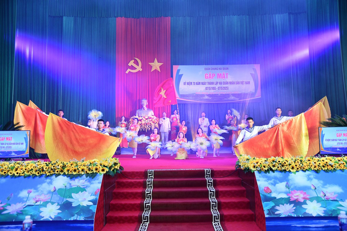 Quân chủng Hải quân gặp mặt Kỷ niệm 70 năm Ngày thành lập Hải quân Nhân dân Việt Nam