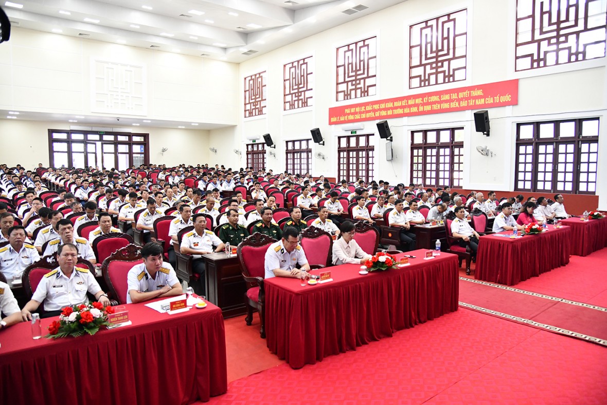 Quân chủng Hải quân gặp mặt Kỷ niệm 70 năm Ngày thành lập Hải quân Nhân dân Việt Nam