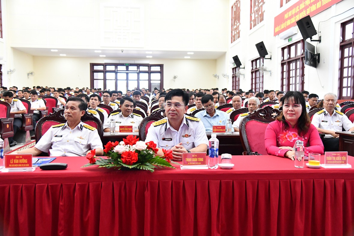 Quân chủng Hải quân gặp mặt Kỷ niệm 70 năm Ngày thành lập Hải quân Nhân dân Việt Nam